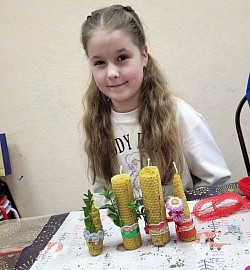 Мастер класс по свечам